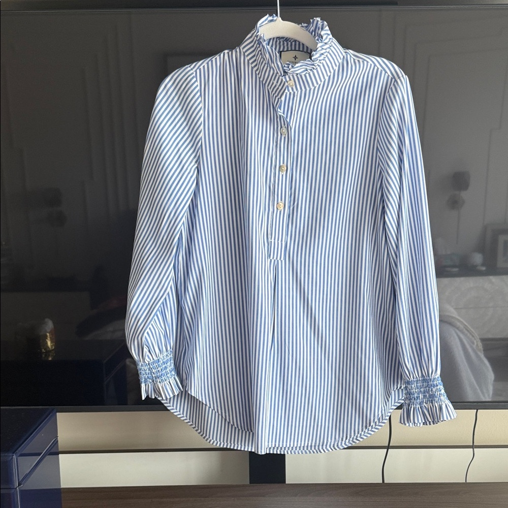 Tuckernuck Blue Striped Shirt